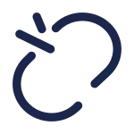 Link Broken Minimalistic SVG Icon